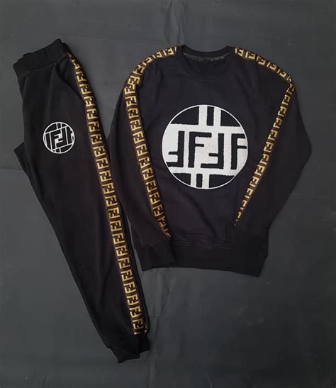 women's fendi tracksuit|fendi swag outfit for women.